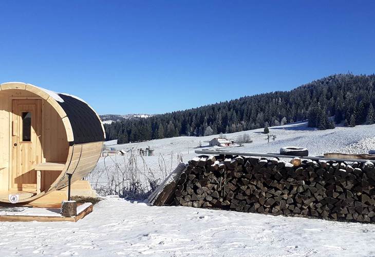 Gîte Tré le grenier - charmant gîte - Gîte le Haut - pour 2 personnes - sauna