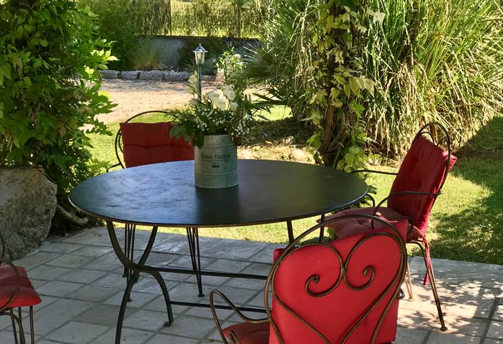 Le patio - Manoir