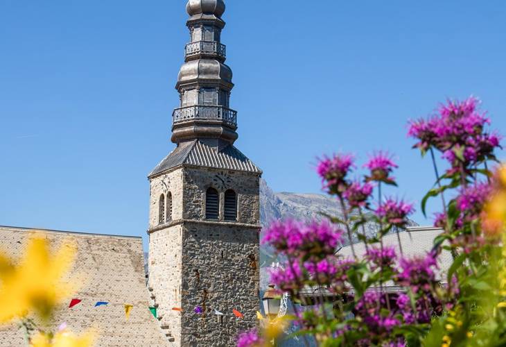 L'église baroque de Combloux