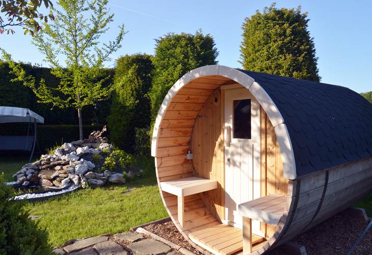 Insolites Chimay sauna