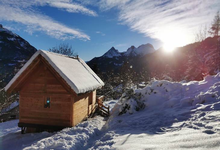 Les cabanes du domaine de l'Esperluette - Cabane Les Séolanes ext 2