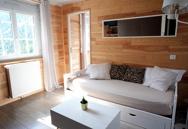 Chambre spacieuse – esprit chalet