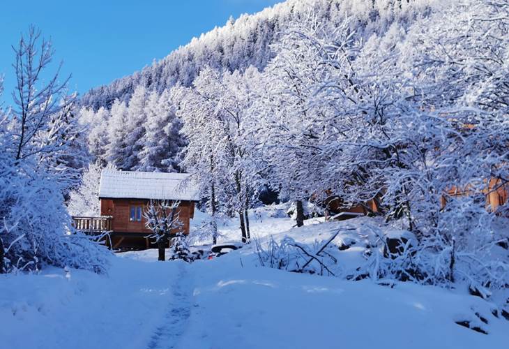 Les cabanes du domaine de l'Esperluette - Cabane Les Séolanes ext 2