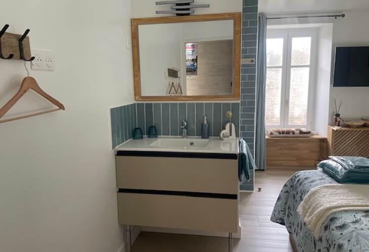 Chambre bleue