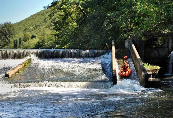 Passe à canoe kayak Gorges de l’Aveyron