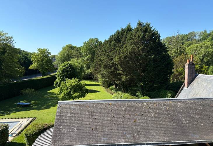 Vue jardin Touraine