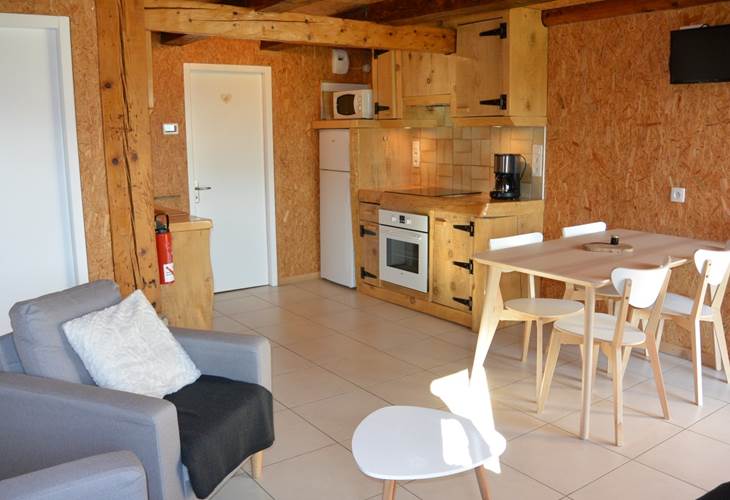 Gîte Tré le grenier - charmant gîte - Gîte le Bas - pour 5 personnes - cuisine