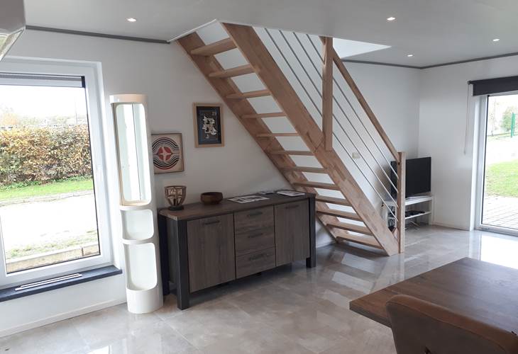 Salon - meuble avec informations
