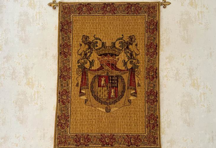 La Maison Voyage 41 - tapisserie  - Chambre Chateau
