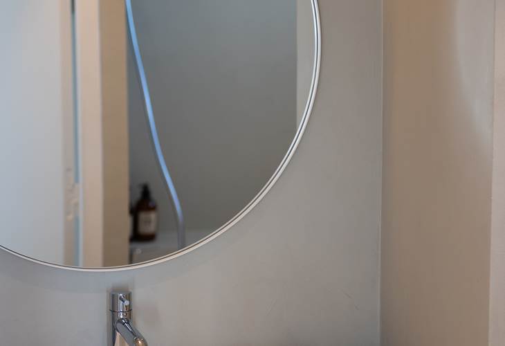 lavabo chambre bleue