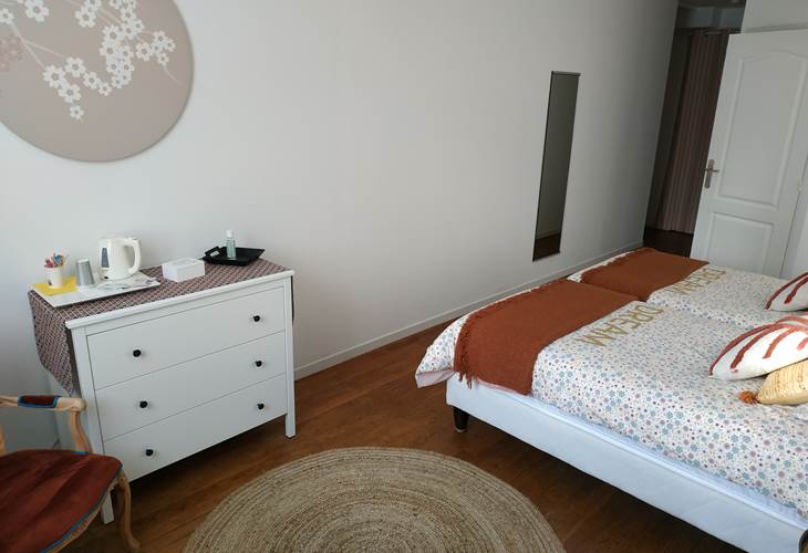Chambre "Esprit Champêtre" - La Maison d'Eole