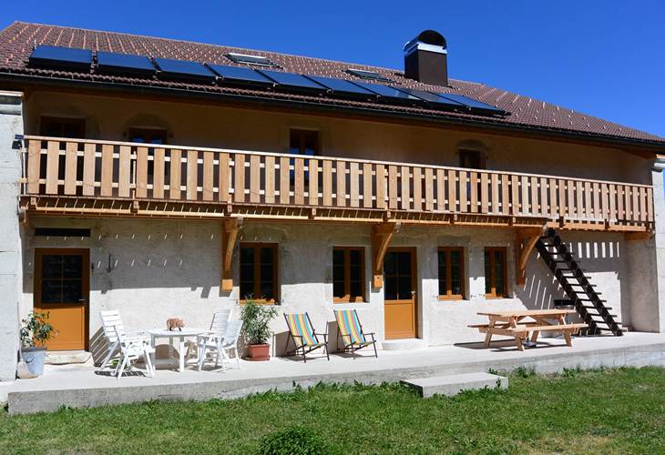 Gîte Tré le grenier - charmant gîte - Gîte le Grand - pour 6 personnes - terrasse