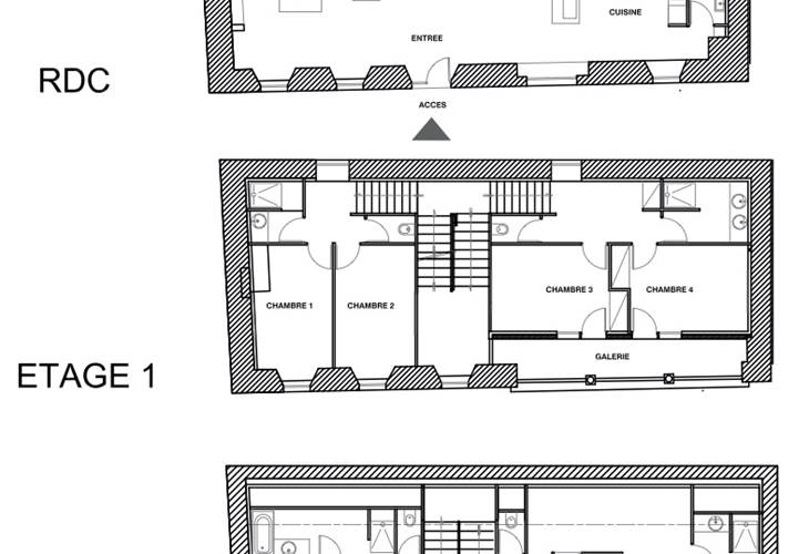 plan d'ensemble de la maison