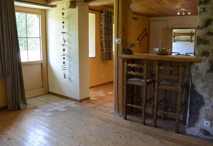 Gîte Tré le grenier - charmant gîte - Gîte le Grand - pour 6 personnes - salon