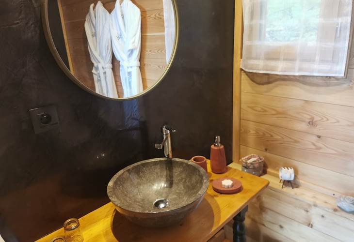 Domaine de l Esperluette - Cabane Les terres blanches intérieur 3