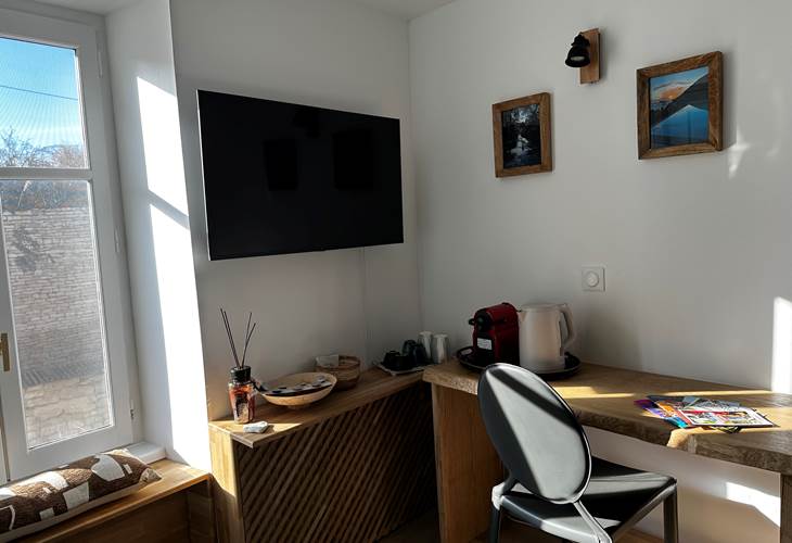 Chambre bleue