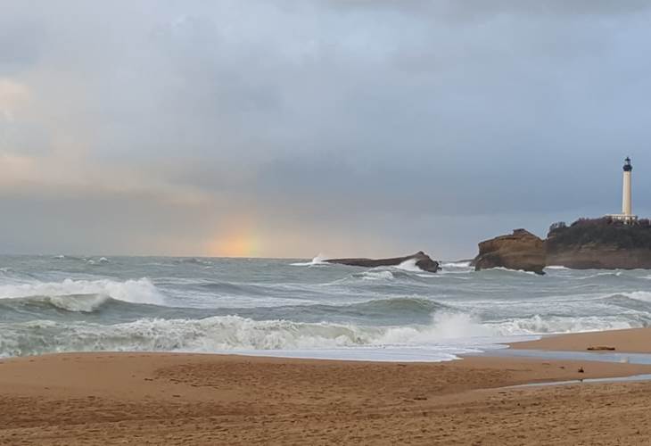 Le phare de Biarritz