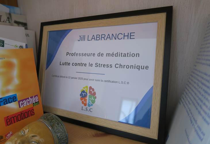 Jill Labranche - professeure méditation guidée près Beaune