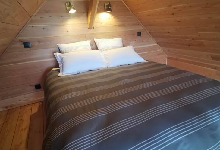 Domaine de l Esperluette - Cabane Les terres blanches intérieur 1