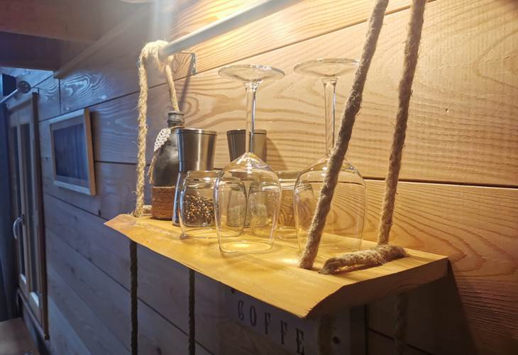 Domaine de l Esperluette - Cabane Les terres blanches intérieur 5