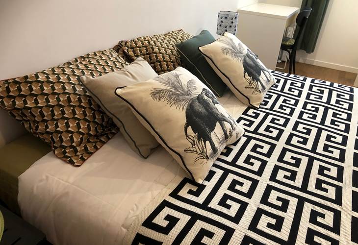 Chambre "Côté Savane"-La maison d'Eole
