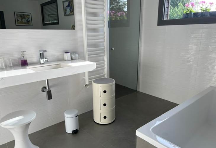 Douche plus baignoire