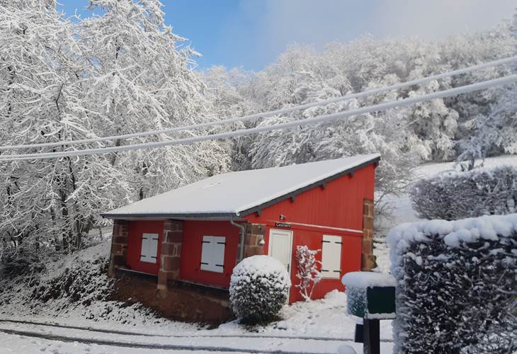 Cassiopée sous la neige