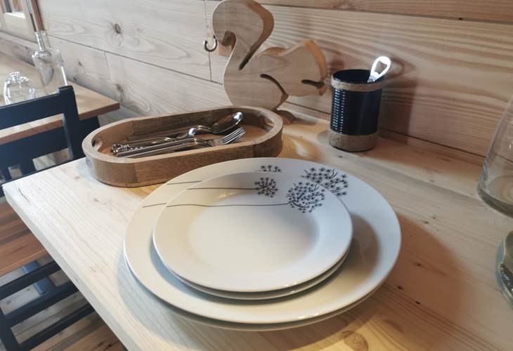 Domaine de l Esperluette - Cabane Les terres blanches intérieur 1