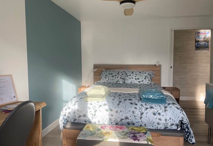 Chambre bleue