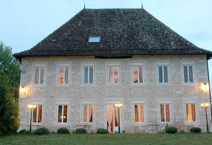 Manoir au crépuscule