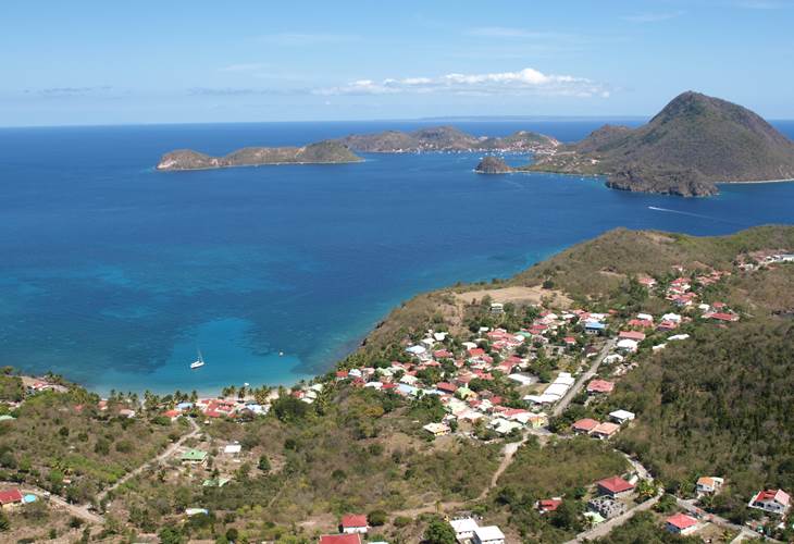 vue au dessus de COCO D'ILES