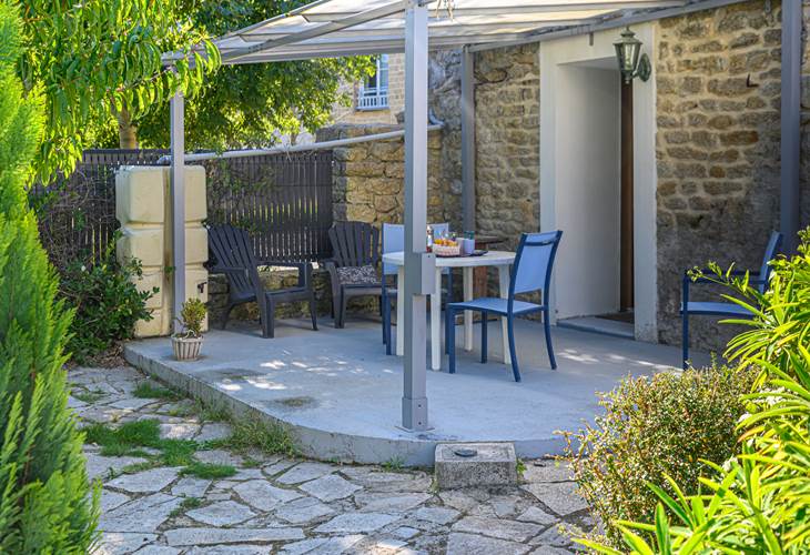Terrasse sur jardin