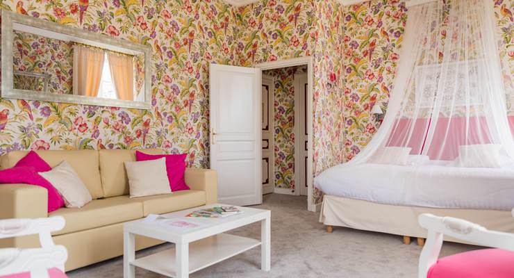 Chambre Perroquets château mariages
