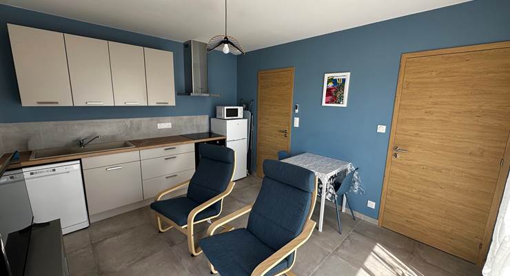 Logement 1 LE MAINE LOREVA CONSTANT vue piece de vie