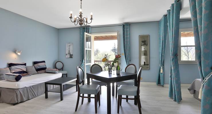 Gîte Tradition Gentilhommière 34 avec balcon filant pour 2 à 4 personnes