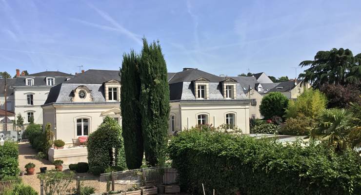 vue aerienne villa