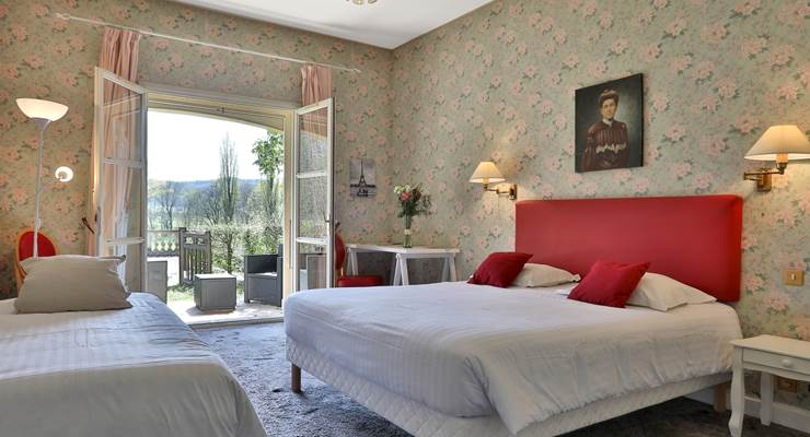Chambre annexe 23 avec jardin 2 à 4 personnes