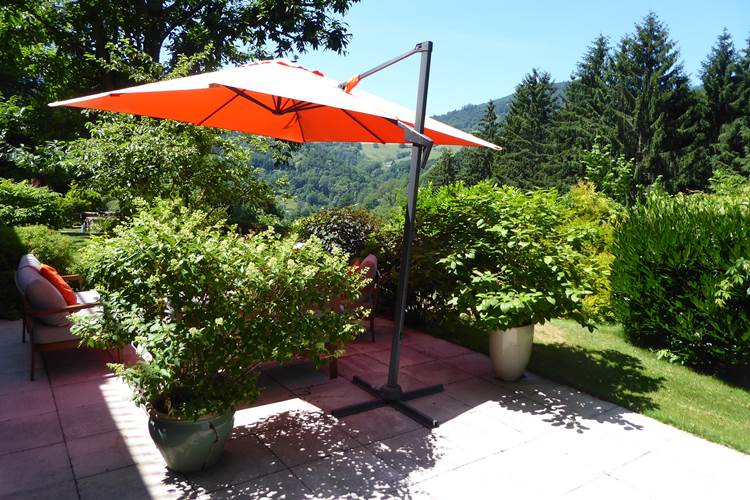 terrasse à La Haute Grange