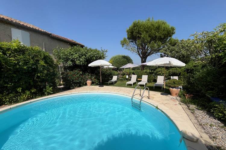 Le Mas Mellou / Chambre Mont Serein / La Piscine