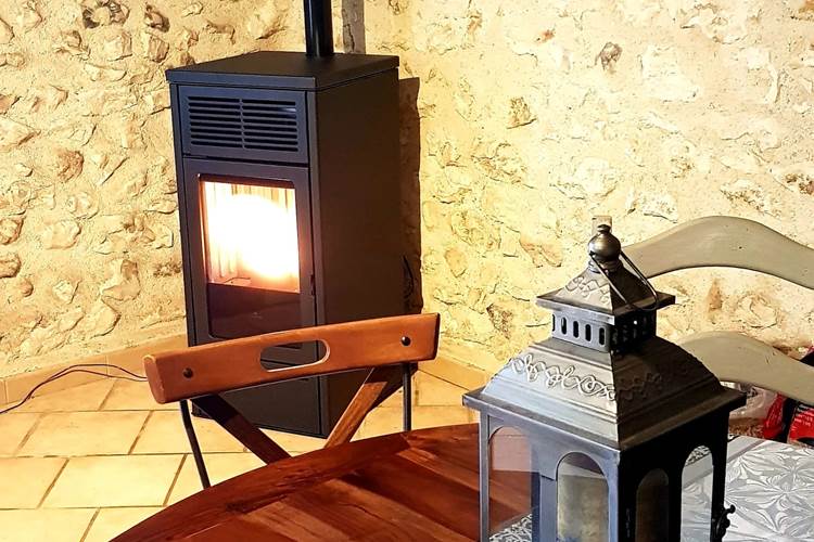 poêle à granulés pour les soirées d'hiver
