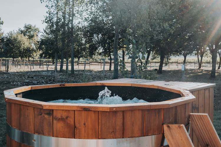 Bain à bulles privatif