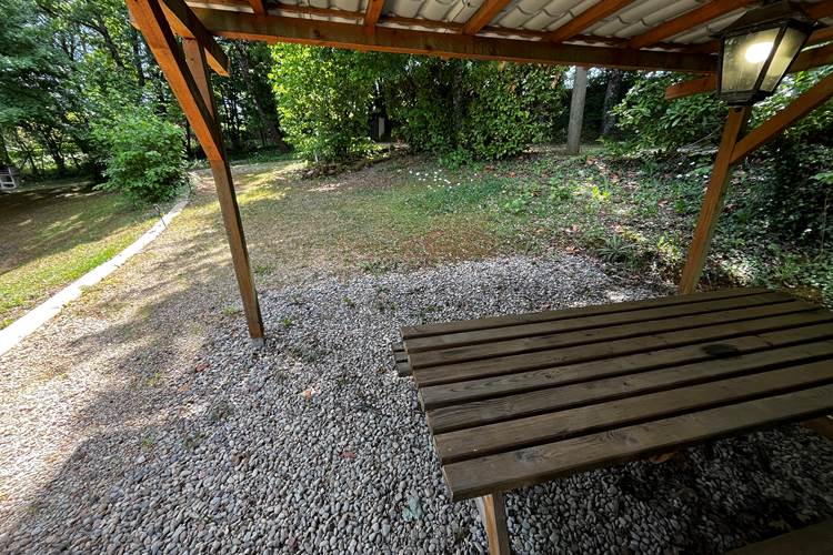 vue sur le jardin