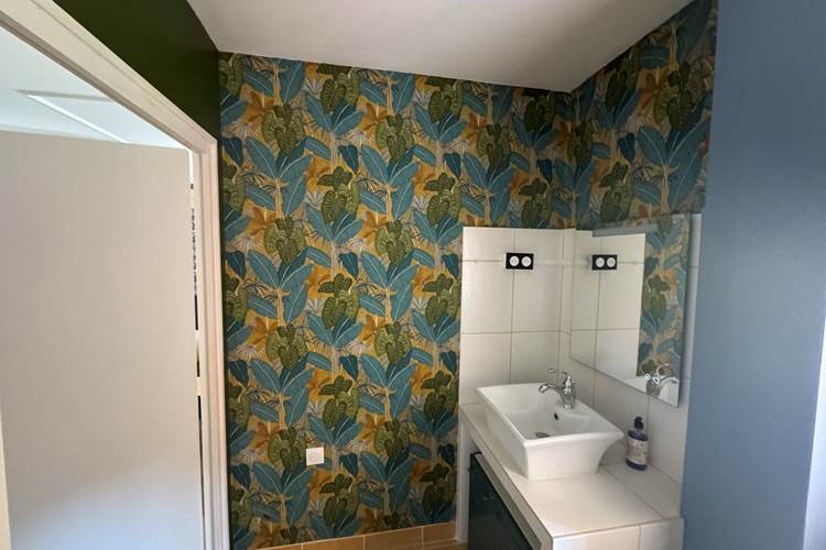 O Moulin du Fieux - Chambre 3 - Bleue - Salle d'eau