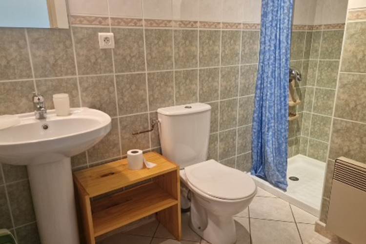 salle d'eau de la chambre en option