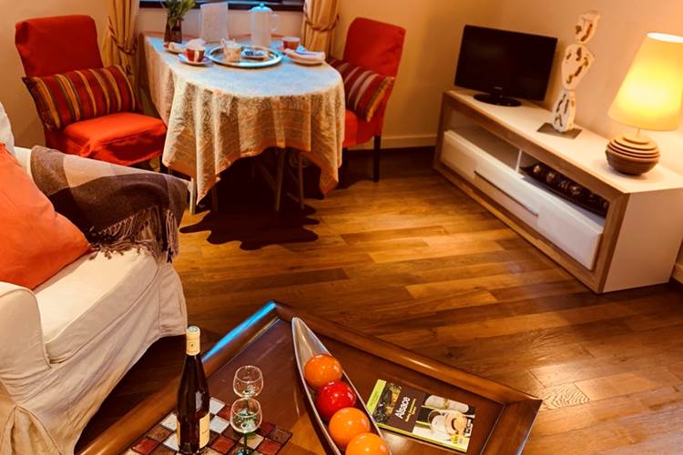 Salon du gîte Le Cerisier