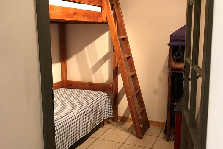 Gîte Le Couchant - Chambre indépendante avec lits superposés