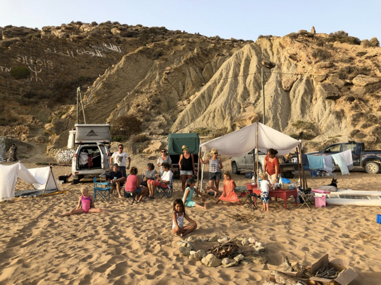 Riad Baoussala - Bivouac été 2018 Iftane plage