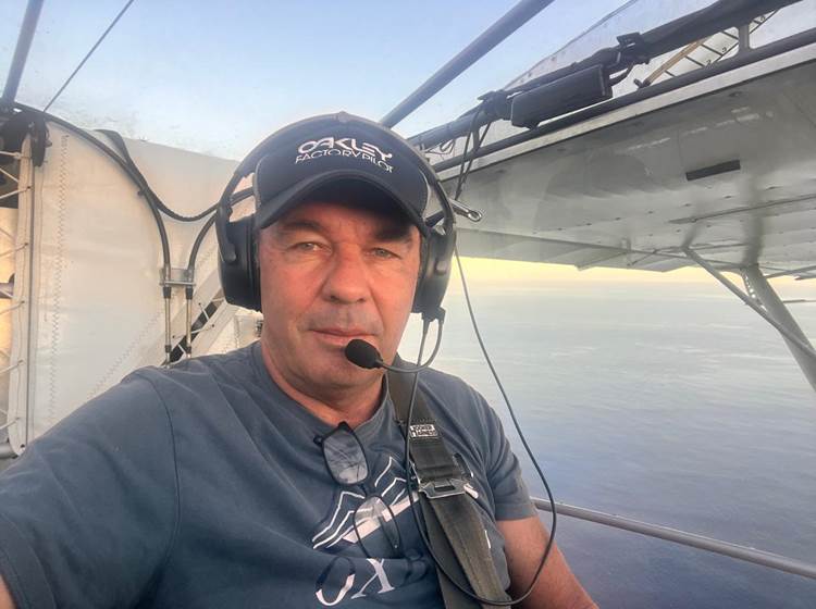 laurent, fondateur et gérant d'air évasion  réunion