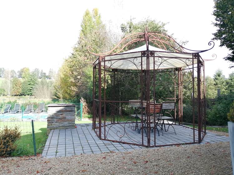 Pergola sur la terrasse