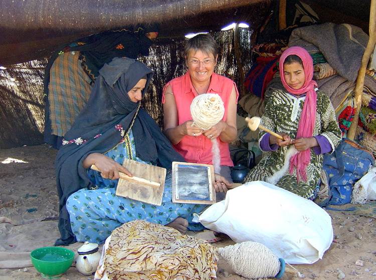 Dans un campement nomade